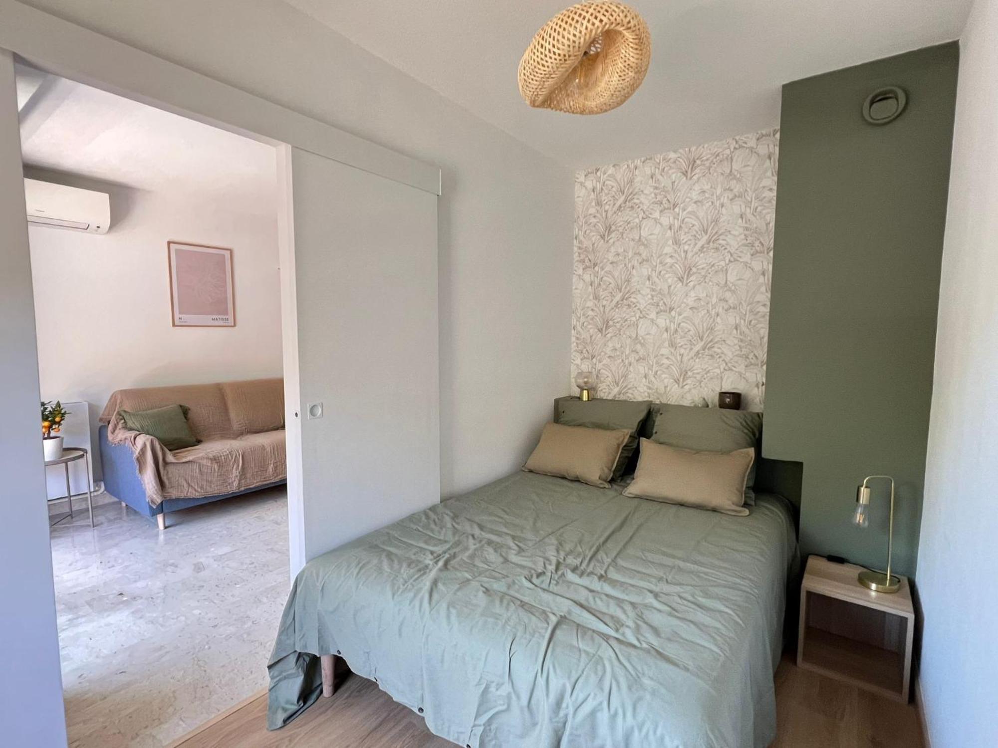 Appartement 2P Renove Avec Terrasse Au Port De Nizza Esterno foto