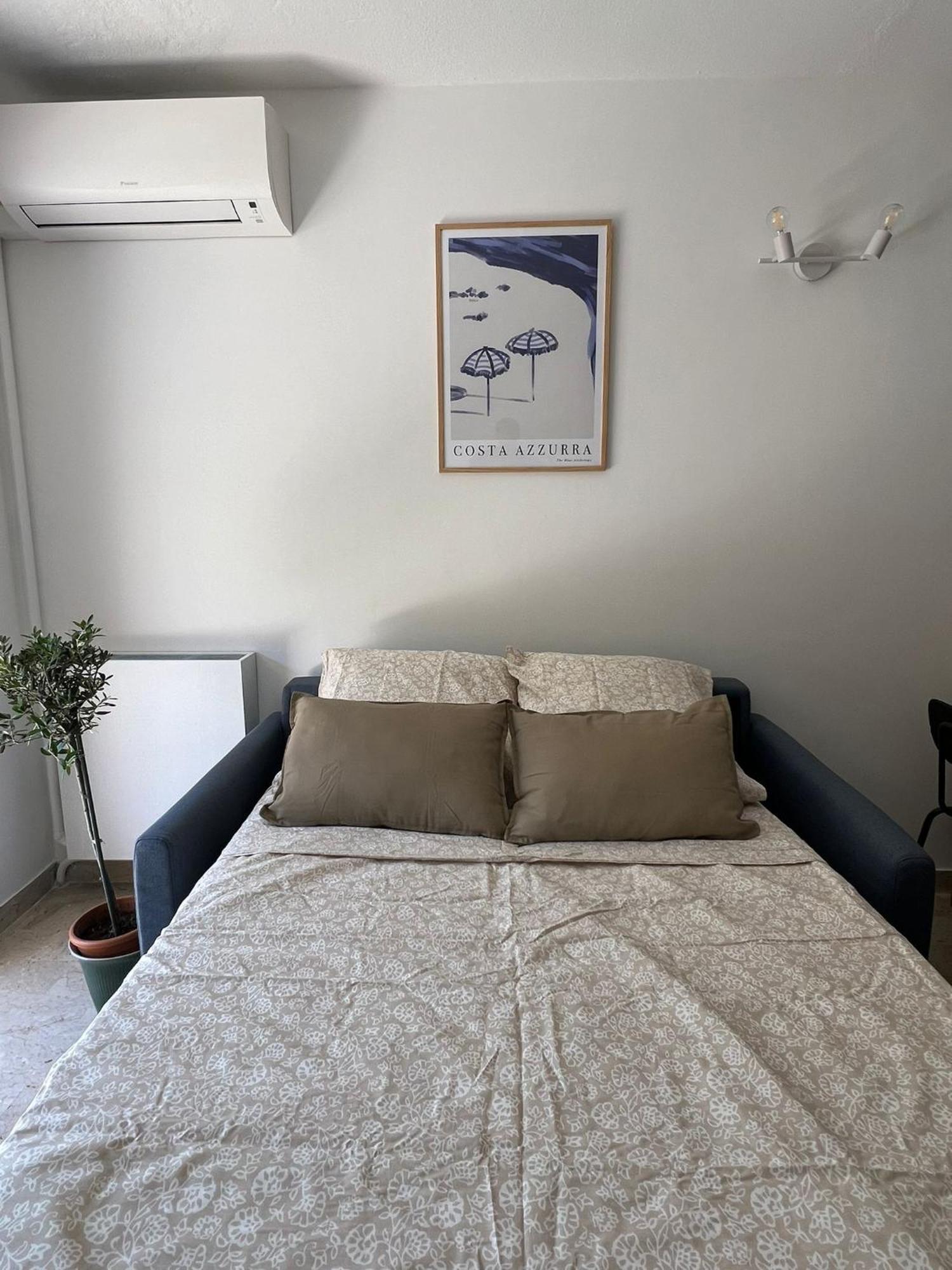Appartement 2P Renove Avec Terrasse Au Port De Nizza Esterno foto