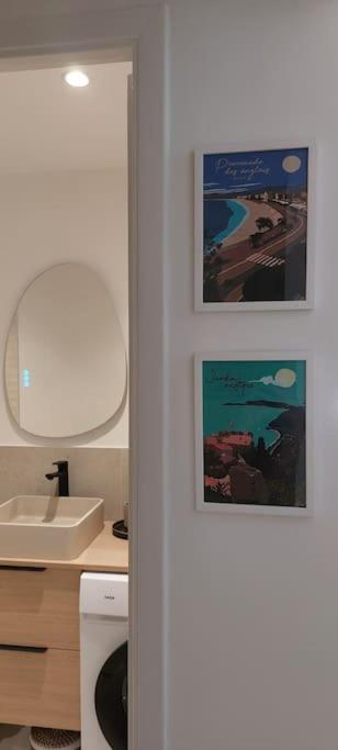 Appartement 2P Renove Avec Terrasse Au Port De Nizza Esterno foto